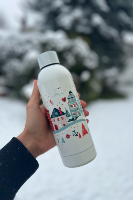 Láhev Zimní Vesnička 800ml