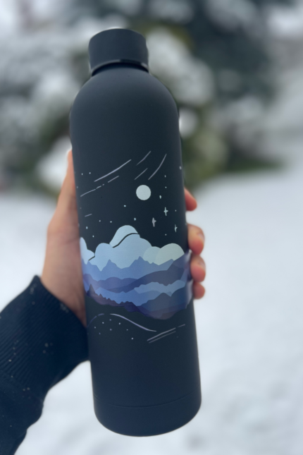 Termoska Noční Obloha s Horami 750ml