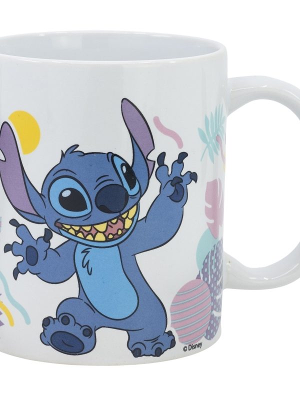 Disney Stitch - Keramický hrnek z havajské květinové kolekce 325 ml