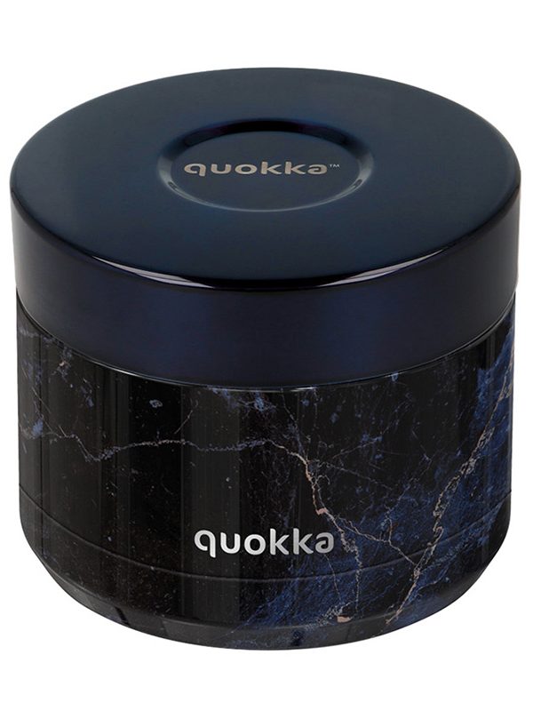 Quokka Whim Food Jar - Termoska na oběd / Obědová termoska 360 ml (mramorová)