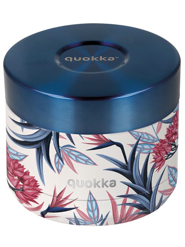 Quokka Whim Food Jar - Termoska na oběd / Obědová termoska 360 ml (Blue Garden)
