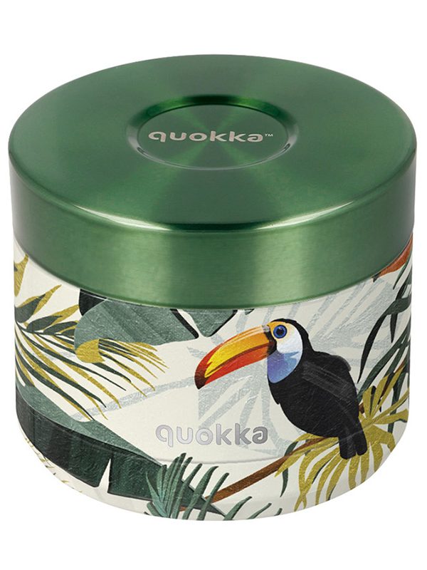 Quokka Whim Food Jar - Termoska na oběd / Obědová termoska 360 ml (tropická)