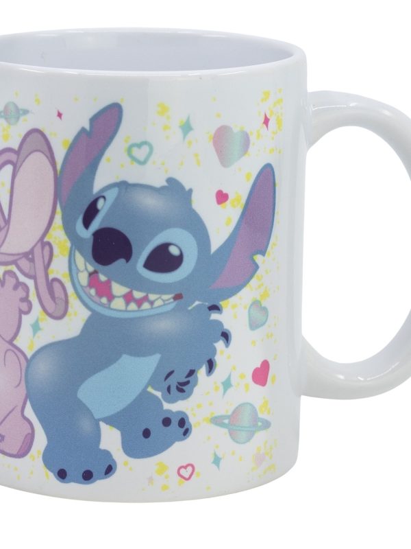 Disney Stitch - Keramický hrnek z kolekce Stitch a Anděl 325 ml