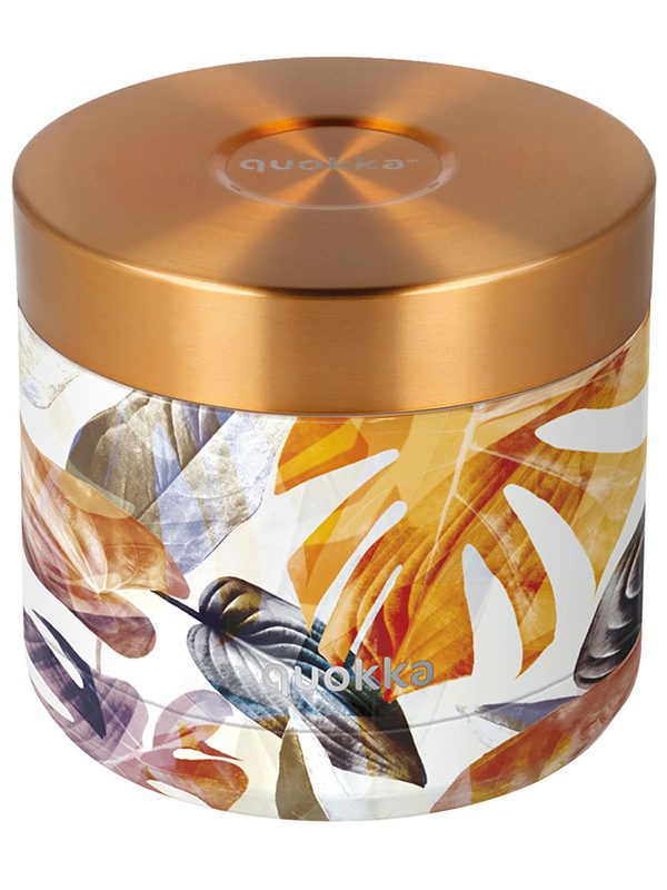 Quokka Whim Food Jar - Termoska na oběd / Obědová termoska 600 ml (podzim)