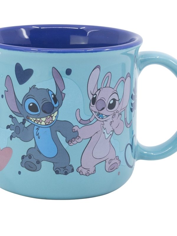 Disney Stitch - Keramický hrnek v dárkové krabičce z kolekce Stitch & Angel 355 ml