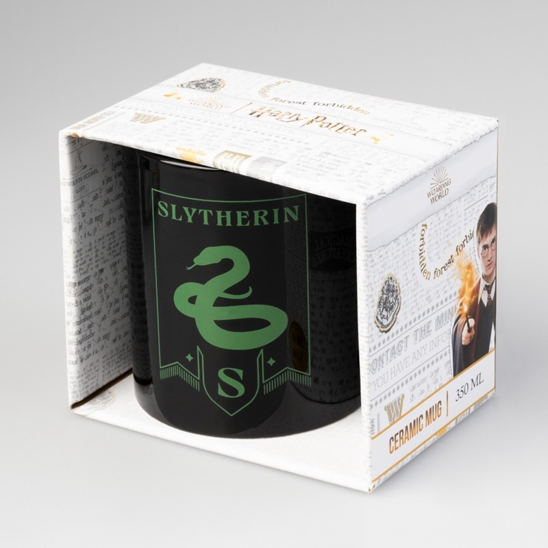 Harry Potter - Keramický hrnek v dárkové krabičce 350 ml Zmijozel - Image 4
