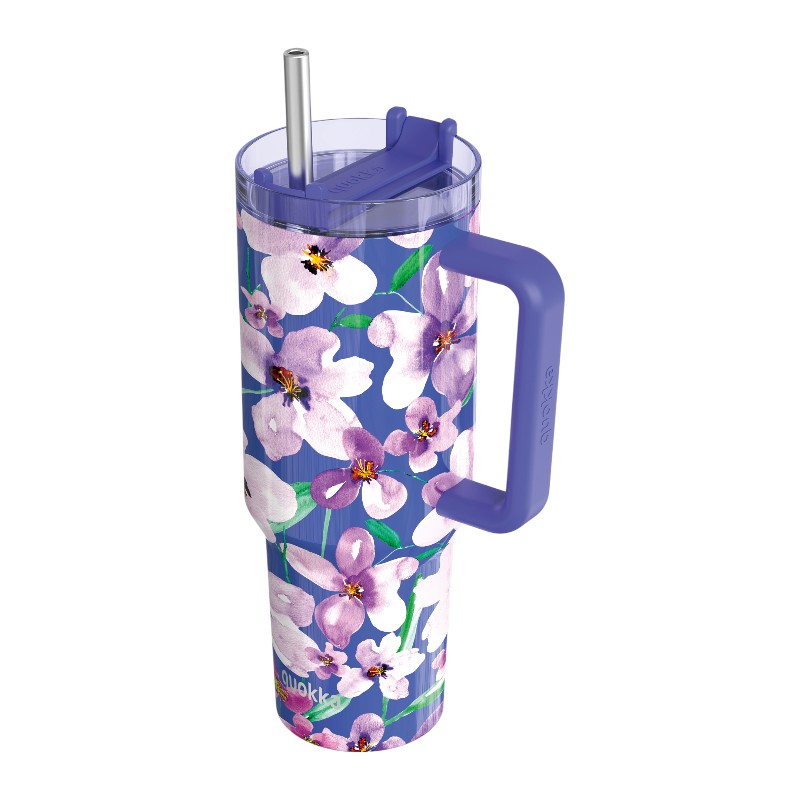 Quokka Stream - Termohrnek z nerezové oceli 1200ml s brčkem