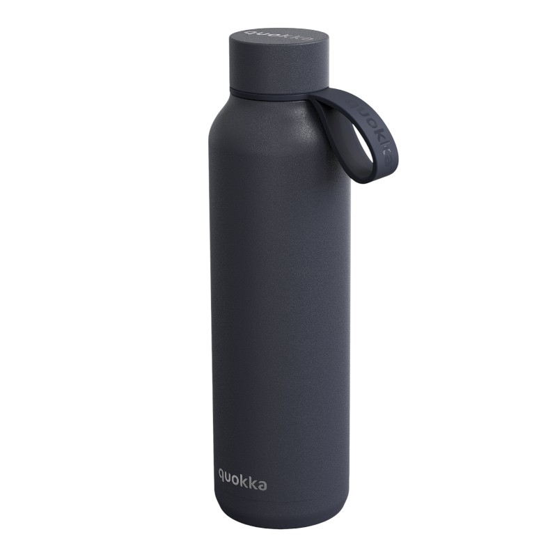 Quokka Solid s popruhem - termoska z nerezové oceli o objemu 630 ml s popruhem