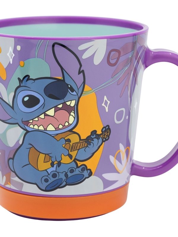 Disney Stitch - Hrnek Dropsafe s nelepivým povrchem z kolekce Aloha 410 ml
