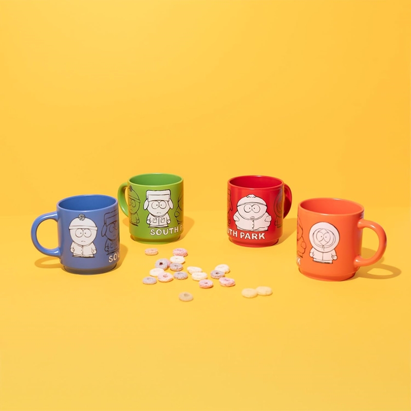 South Park - Sada 4 keramických hrnků se stojánkem 300 ml - Image 5