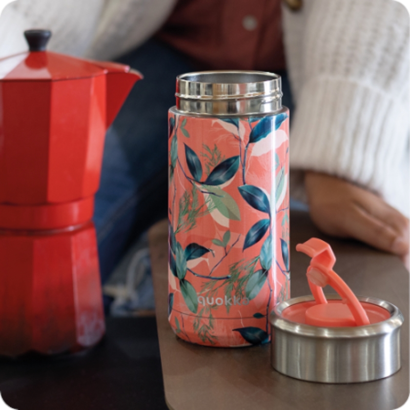 Quokka Boost Coffee Tumbler - nerezový termohrnek s nálevníkem 400ml - Image 3