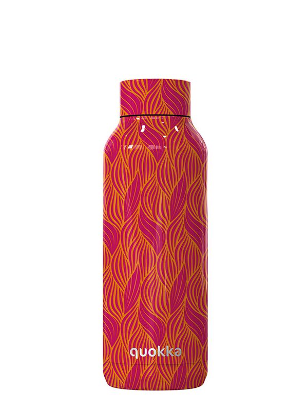 Quokka Solid - termoláhev z nerezové oceli 510 ml (Orange Bloom)