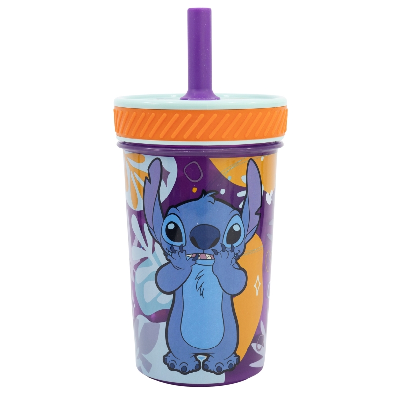 Disney Stitch - Dropsafe Non-Tip Cup se silikonovým brčkem z kolekce Aloha 370 ml - Image 2
