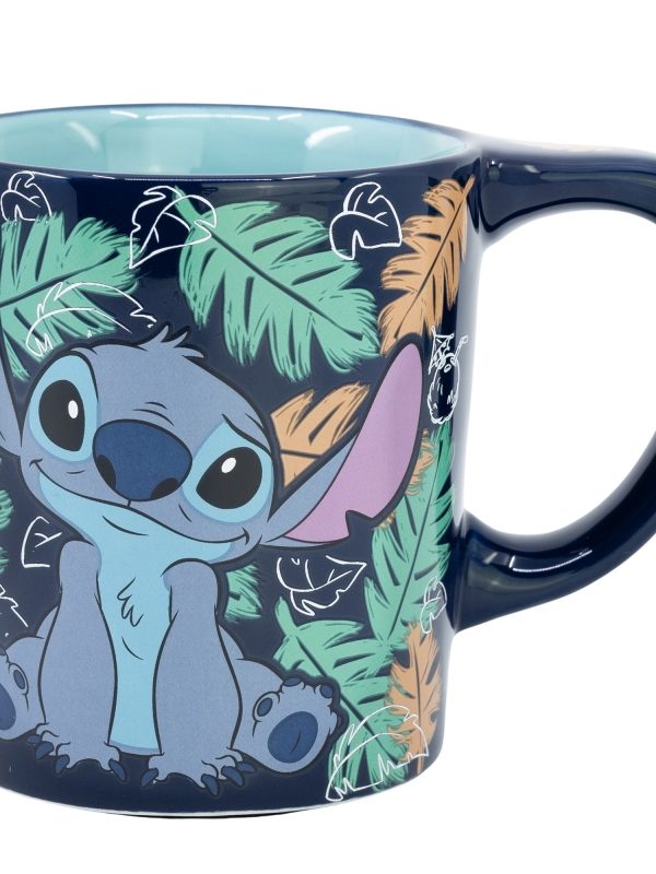 Disney Stitch - Dropsafe Untipable keramický hrnek z kolekce Ohana 300 ml