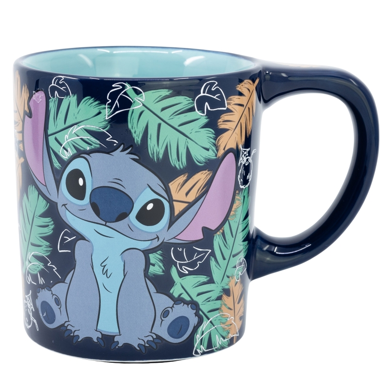 Disney Stitch - Dropsafe Untipable keramický hrnek z kolekce Ohana 300 ml