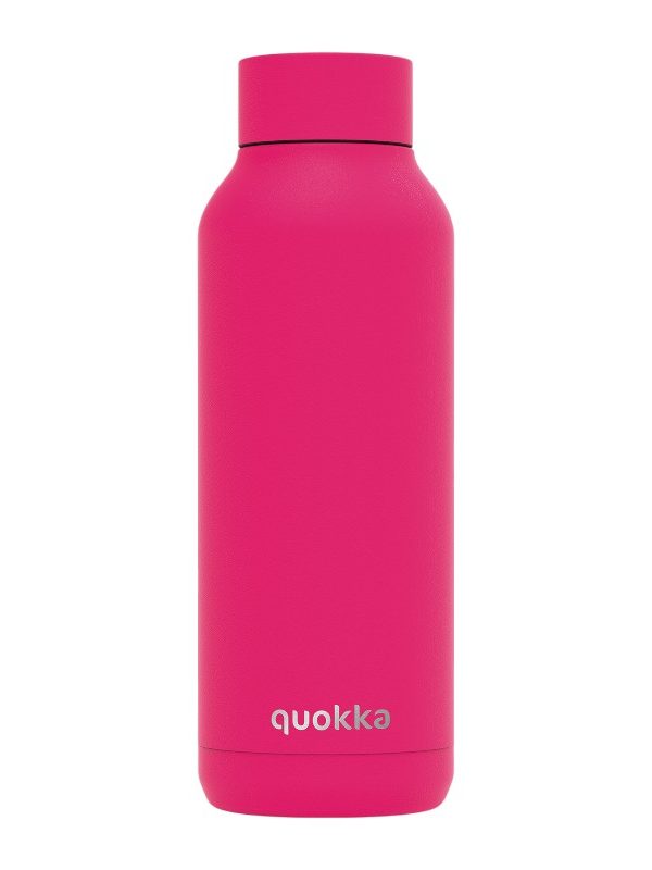 Quokka Solid - termoláhev z nerezové oceli 510 ml (malinovo růžová)