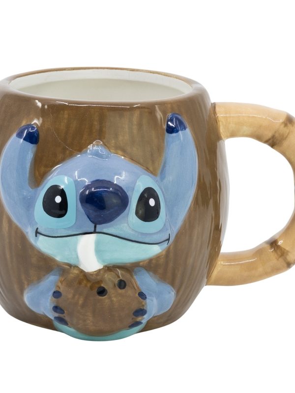 Disney Stitch - 3D keramický hrnek v dárkové krabičce z kolekce Coconut 325 ml