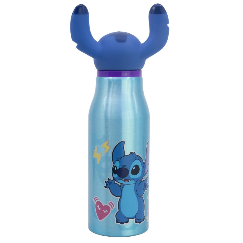 Disney Stitch - Hliníková lahev s 3D uzávěrem 690 ml - Image 2