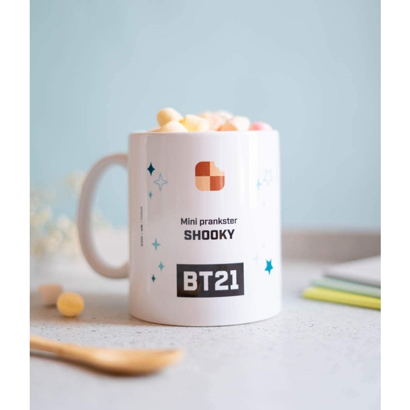 BT21 - Keramický hrnek 300ml SHOOKY - Image 6