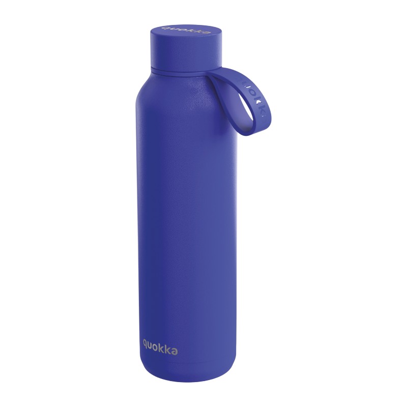 Quokka Solid s popruhem - termoska z nerezové oceli o objemu 630 ml s popruhem