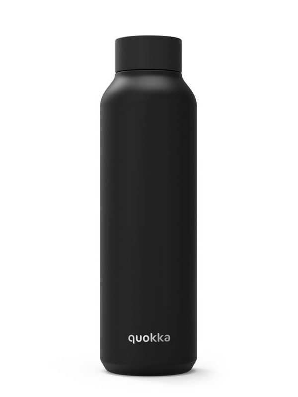 Quokka Solid - termoláhev z nerezové oceli 630 ml (černá)