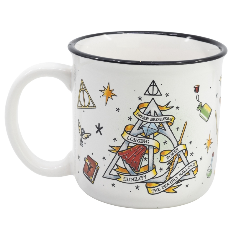 Harry Potter - Keramický hrnek v dárkové krabičce z kolekce Magic Symbols 400 ml - Image 2