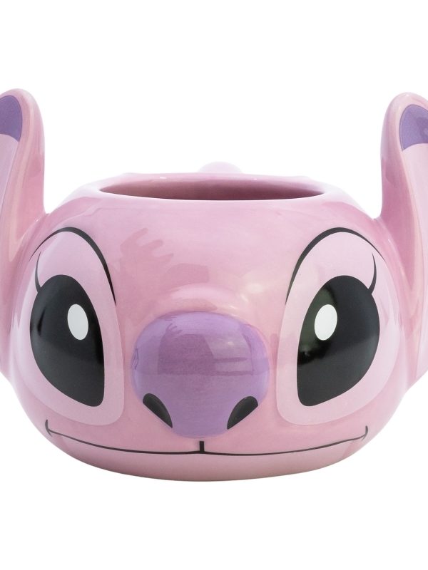 Disney Stitch - 3D keramický hrnek v dárkové krabičce z kolekce Angel 375 ml