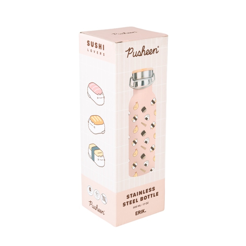 Pusheen - Termoláhev z nerezové oceli s rukojetí z kolekce Sushi Roll 500 ml - Image 2