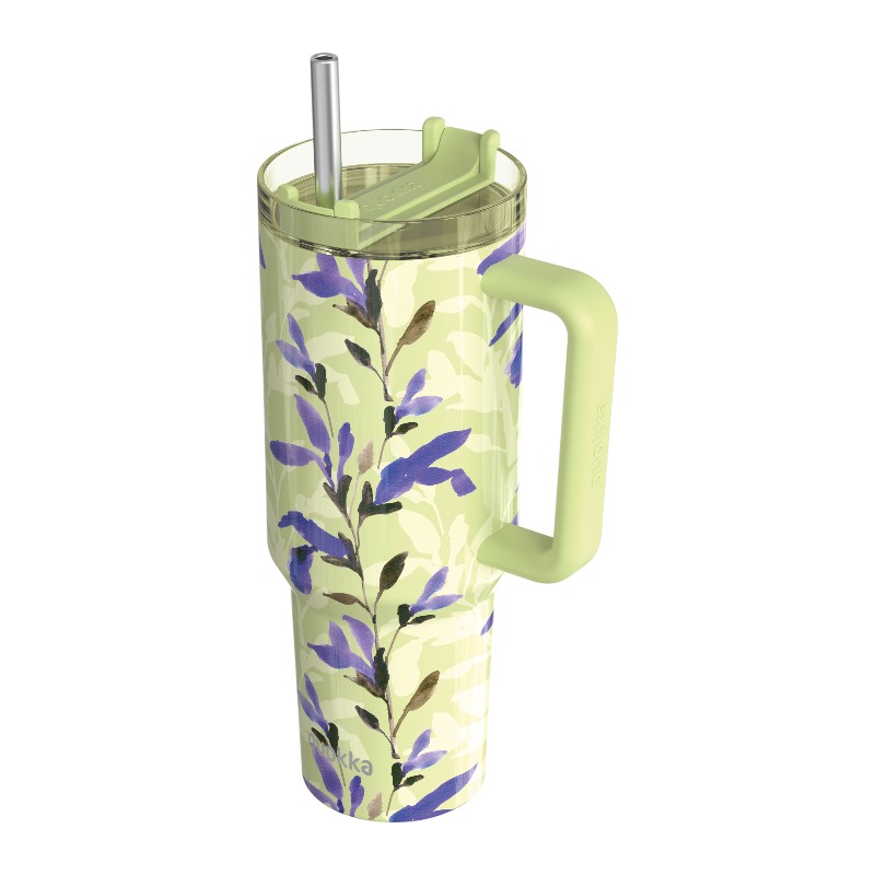 Quokka Stream - Termohrnek z nerezové oceli 1200ml s brčkem