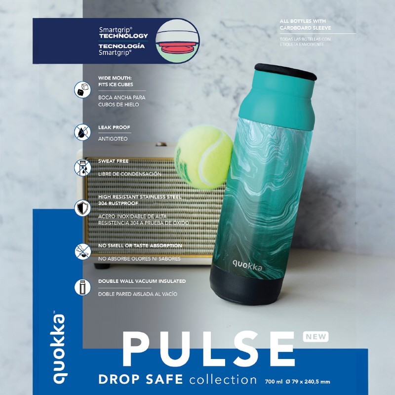 Quokka Pulse - termoska z nerezové oceli Drop Safe 700ml - Image 2