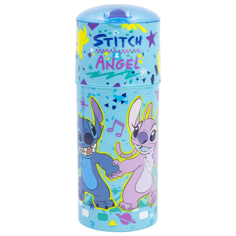 Disney Stitch - Ecozen 350 ml lahvička s hubičkou z kolekce Stitch & Angel