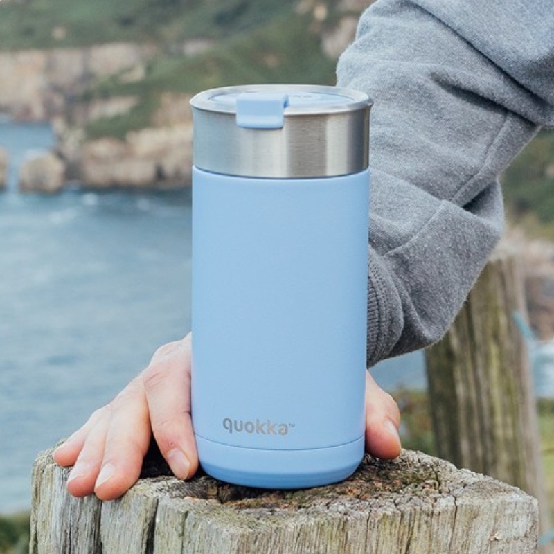 Termohrnek na kávu Quokka Boost - nerezový termohrnek s nálevníkem 400ml - Image 2