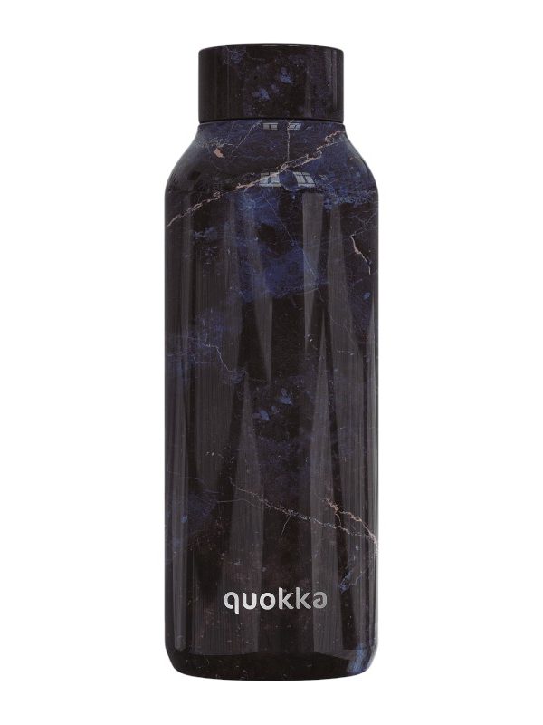 Quokka Solid - Termoláhev z nerezové oceli 510 ml (černý mramor)