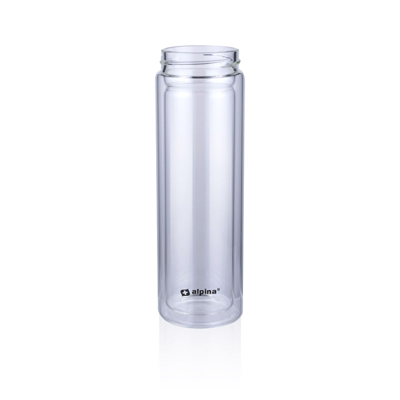Alpina - Skleněná termo láhev (dvojitá stěna) 450 ml - Image 4
