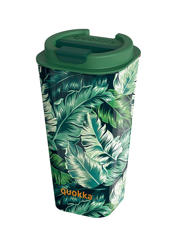 Quokka Vaso Cafe Double Walled - Dvoustěnný hrnek 450 ml (džungle)
