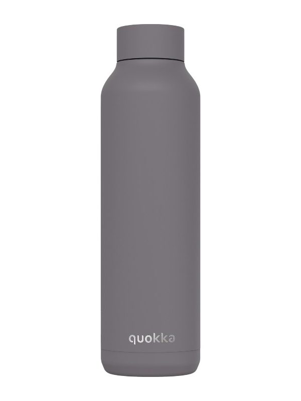 Quokka Solid - Termoláhev z nerezové oceli 630 ml (šedá)