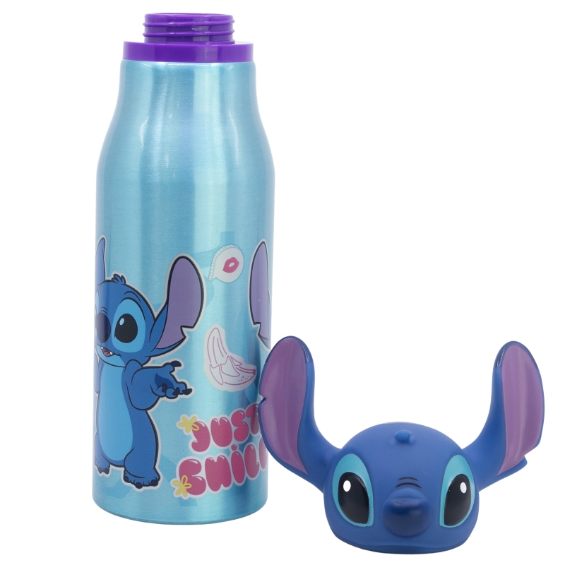 Disney Stitch - Hliníková lahev s 3D uzávěrem 690 ml - Image 3