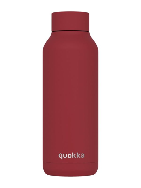 Quokka Solid - Termoláhev z nerezové oceli 510 ml (ohnivě červená)